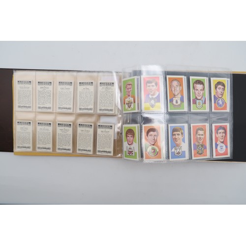 597 - A collection of 1960s and later football collectors cards and related ephemera, to include the Famou... 