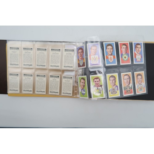 597 - A collection of 1960s and later football collectors cards and related ephemera, to include the Famou... 