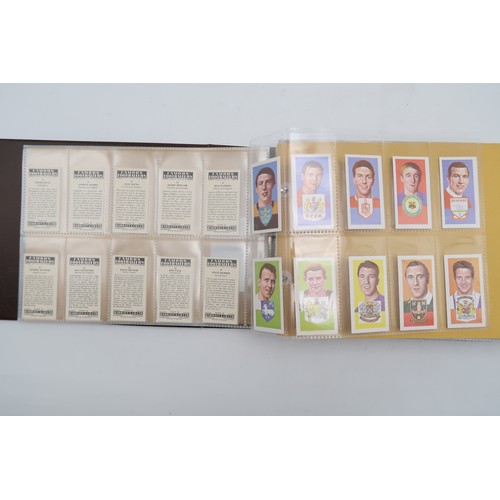 597 - A collection of 1960s and later football collectors cards and related ephemera, to include the Famou... 