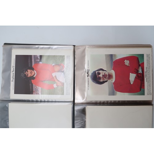 597 - A collection of 1960s and later football collectors cards and related ephemera, to include the Famou... 