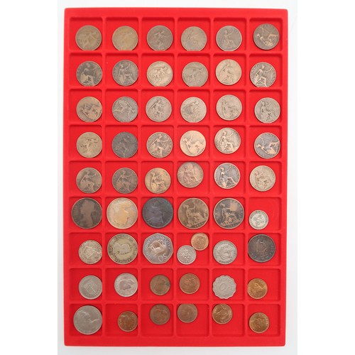 331 - A world wide coin collection to include Victoria crowns etc