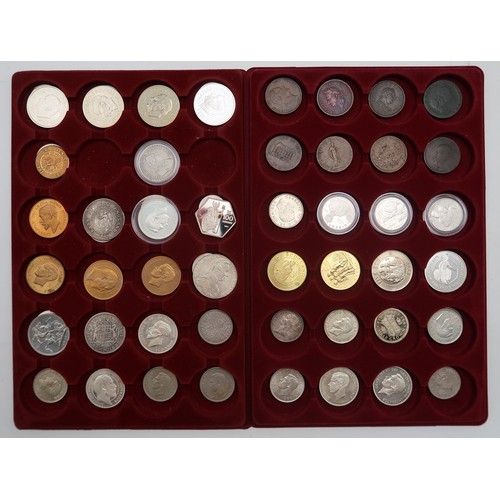 331 - A world wide coin collection to include Victoria crowns etc