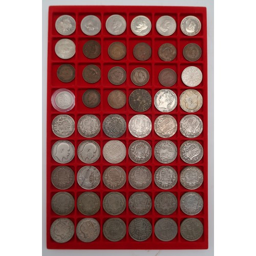 331 - A world wide coin collection to include Victoria crowns etc