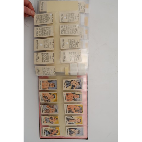 599 - Three albums of early to mid-20th century football cigarette/collectors cards, to include the Smith'... 