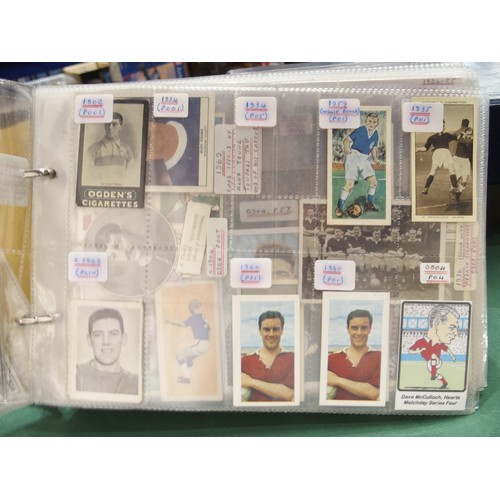 592 - Early-20th century football cigarette/collectors' cards, comprising the 