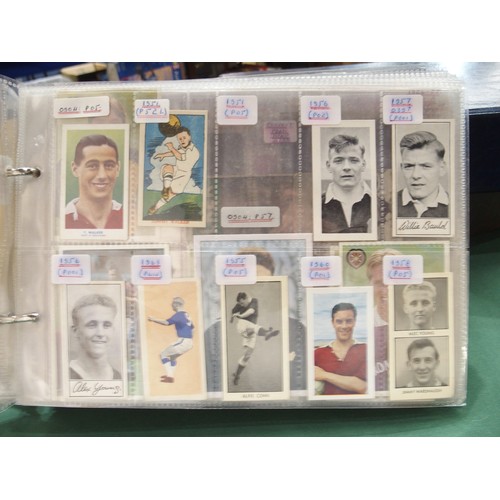 592 - Early-20th century football cigarette/collectors' cards, comprising the 