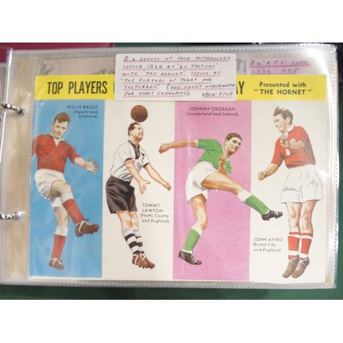 592 - Early-20th century football cigarette/collectors' cards, comprising the 