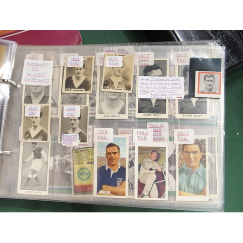 592 - Early-20th century football cigarette/collectors' cards, comprising the 