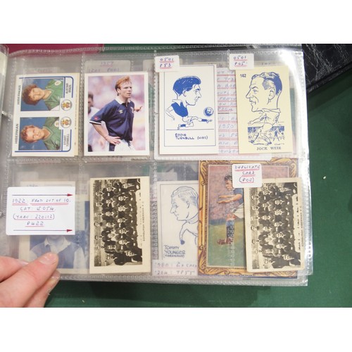 592 - Early-20th century football cigarette/collectors' cards, comprising the 