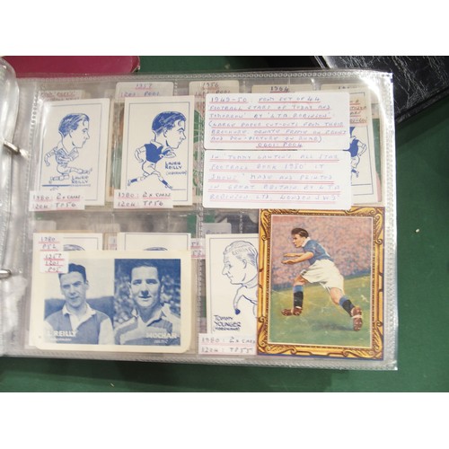 592 - Early-20th century football cigarette/collectors' cards, comprising the 