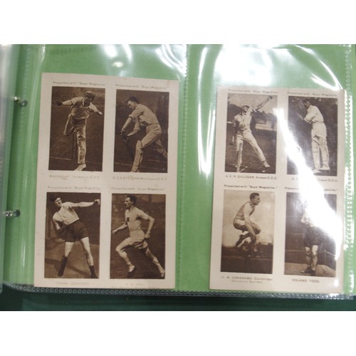 592 - Early-20th century football cigarette/collectors' cards, comprising the 