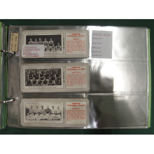 592 - Early-20th century football cigarette/collectors' cards, comprising the 