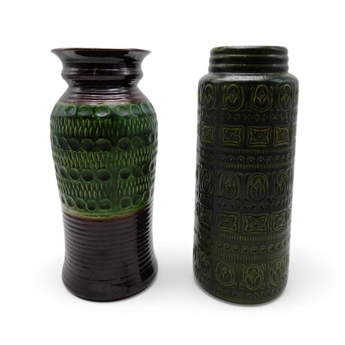 224 - Two West German vases