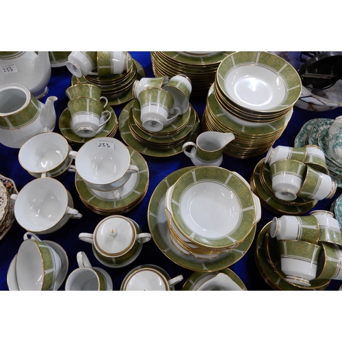 233 - A extensive Noritake Eroica pattern tea, dinner and coffee service