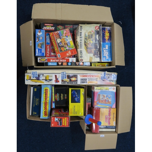 459 - A large quantity of boxed vintage games  and toys, to include Batman Shoot Out by Peter Pan Playthin... 