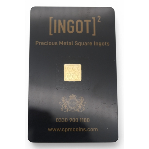 356 - A lot comprising the Lion and Unicorn 1 gram gold ingot Obverse Lion & Unicorn crest legend... 