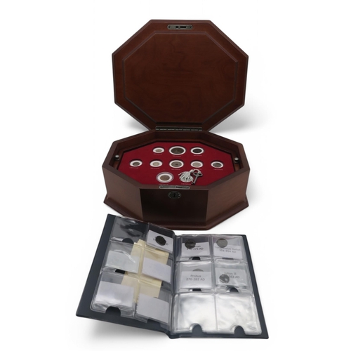 361 - Danbury Mint, 20 Centuries Of Coins, comprising an encapsulated coin from each of the first 20 centu... 