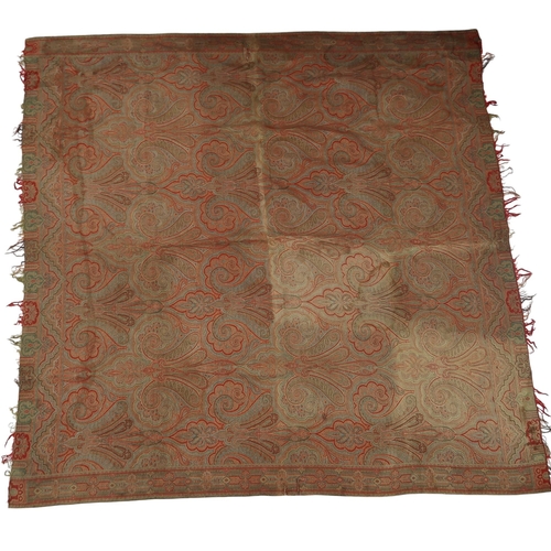 6003 - *PLEASE NOTE THAT THE PHOTOS HAVE BEEN AMENDED* Three late 19th century Paisley shawls, together wit... 