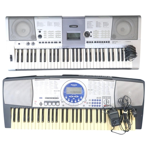 382 - Two Electric Keyboards, the YAMAHA PSR-E403 and the Panasonic SX-KC600 (2)