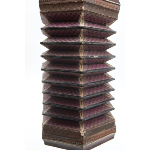 391A - A twenty-one button Anglo-Concertina, with 8 bellows 