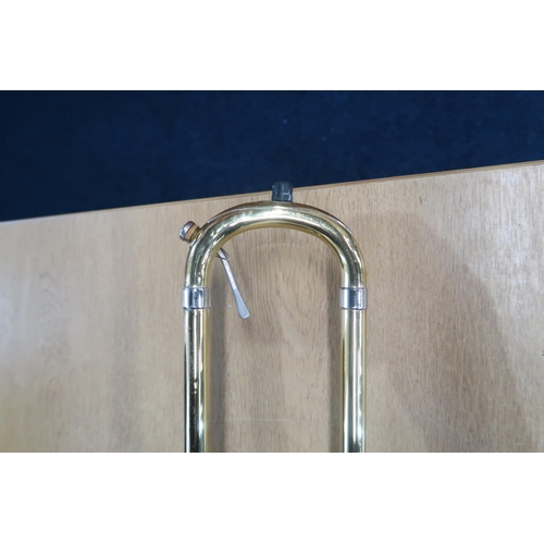 394A - A Holton Elkhorn USA Super collegiate Trombone, no. 277215, c. 1955, with a two tone bell and a new ... 