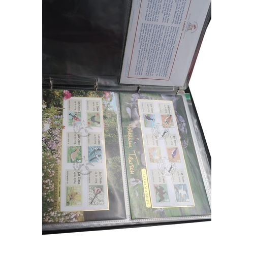 372 - Royal Mail a collection of first day covers and Royal Mail Mint Stamps in five folders with themes i... 