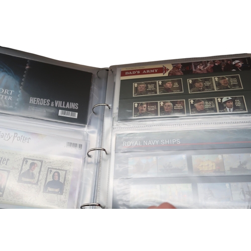 372 - Royal Mail a collection of first day covers and Royal Mail Mint Stamps in five folders with themes i... 