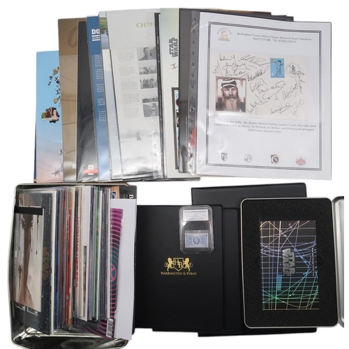 373 - A lot comprising Royal Mail mint presentation packs with themes ranging from Star Wars to David... 