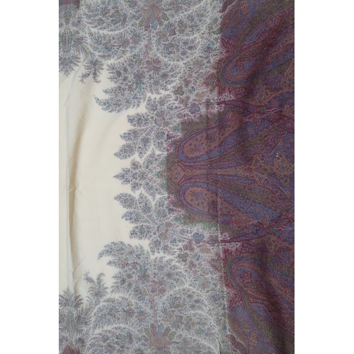 6003 - *PLEASE NOTE THAT THE PHOTOS HAVE BEEN AMENDED* Three late 19th century Paisley shawls, together wit... 