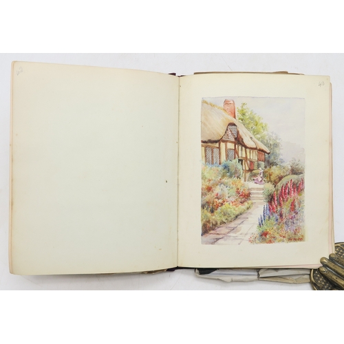 2619 - A SUPERB LATE-19th/EARLY-20th CENTURY AUTOGRAPH ALBUM COMPILED BY THE HON. Mrs. IRMA BAILEY (nee COZ... 