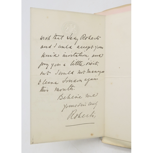 2619 - A SUPERB LATE-19th/EARLY-20th CENTURY AUTOGRAPH ALBUM COMPILED BY THE HON. Mrs. IRMA BAILEY (nee COZ... 