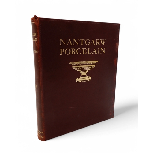 2159 - JOHN (W.D.) NANTGARW PORCELAINNewport, 1948, first edition, fully bound in red-brown leather, g... 