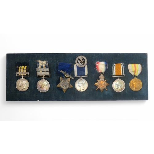 2586 - A VICTORIAN AND LATER MEDAL GROUP OF SEVEN Awarded to Petty Officer 1st Class George J Anderson, Roy... 