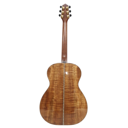 2520 - MOON DOUGIE MACLEAN SIGNATURE c.2000sWith black acacia back and sides and a sitka spruce top in a na... 