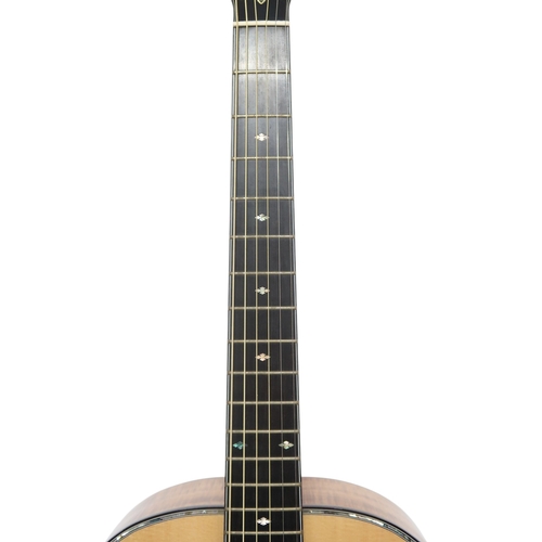 2520 - MOON DOUGIE MACLEAN SIGNATURE c.2000sWith black acacia back and sides and a sitka spruce top in a na... 