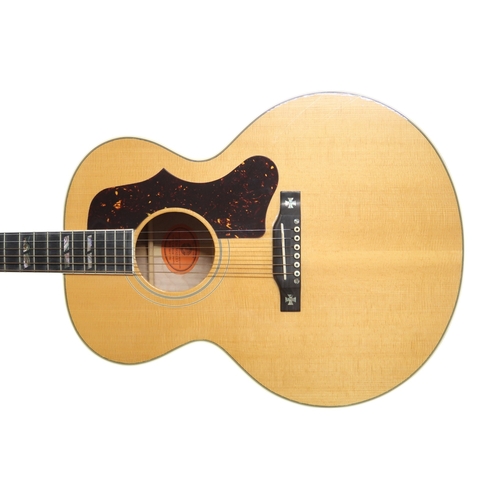 2521 - GIBSON J-185 ELITE 2003Custom Built with maple back and sides, spruce top, ebony fretboard with abal... 