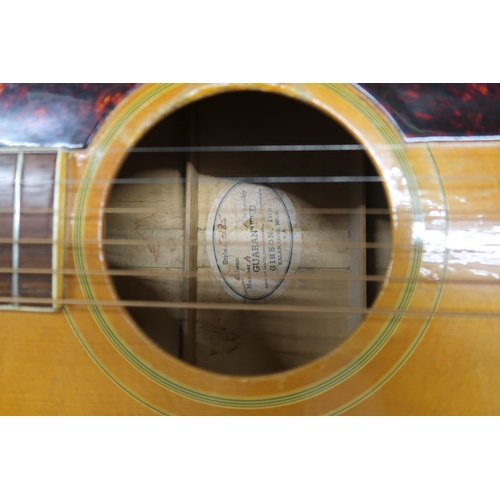 2523 - GIBSON J-185 c.1964Maple back and sides, spruce top, rosewood fretboard with abalone split parallelo... 