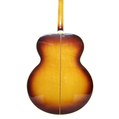 2524 - GIBSON J-200N c.1967Maple back and sides and a spruce top in a tobacco sunburst finish, abalone crow... 