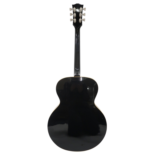 2525 - GIBSON EVERLY BROTHERS FLATTOP c.1966Mahogany back and sides and a spruce top in a factory black fin... 