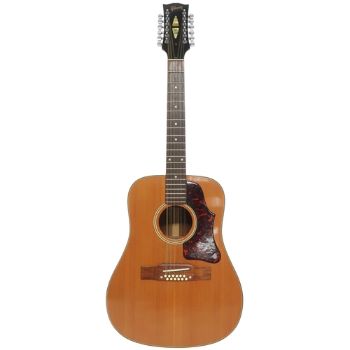 2527 - GIBSON B45-12 c.1963With mahogany back and sides and a spruce top, rosewood 20-fret fretboard and to... 