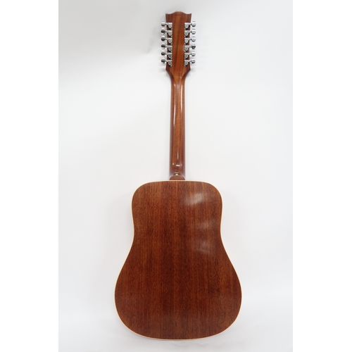 2527 - GIBSON B45-12 c.1963With mahogany back and sides and a spruce top, rosewood 20-fret fretboard and to... 