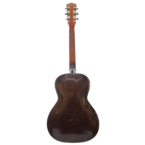 2529 - KALAMAZOO KG-21 c.1935Mahogany back & sides with an arched back, spruce top in a sunburst finish... 