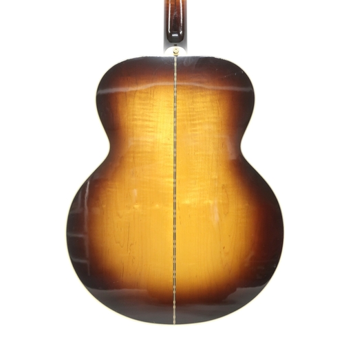 2530 - GIBSON SJ-200 c.2003Electro Acoustic guitar with maple back and sides and a spruce top in a tobacco ... 