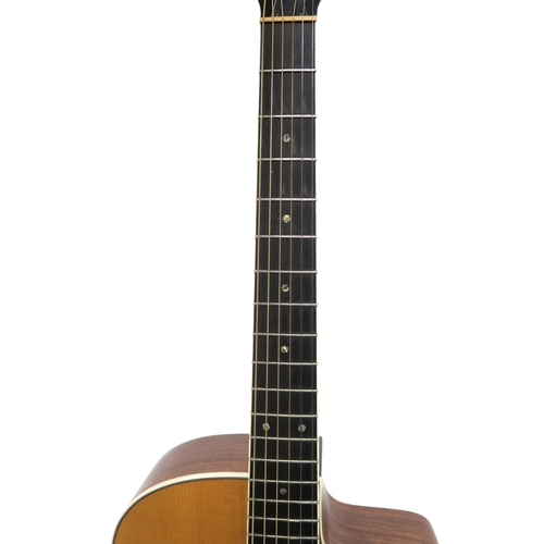 2531 - GIBSON DSR-CE c.2008Rosewood back and sides and a spruce cutaway top, mahogany neck, dot inlay on a ... 