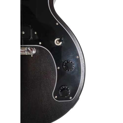 2532 - GIBSON LES PAUL SPECIAL TRIBUTE DC c.2019Slab mahogany double cutaway body in black stain finish, ma... 