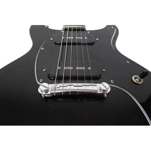 2532 - GIBSON LES PAUL SPECIAL TRIBUTE DC c.2019Slab mahogany double cutaway body in black stain finish, ma... 