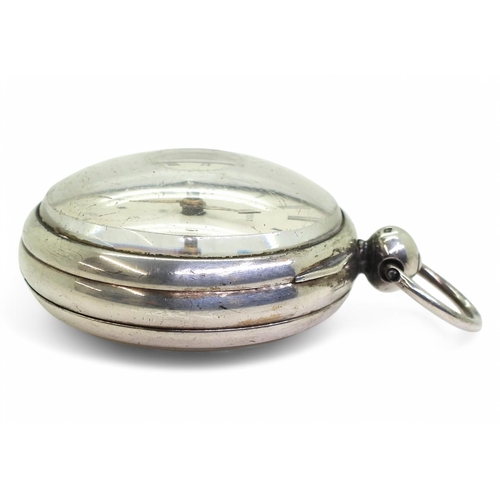 872 - A silver open-face pocket watch by Thomas Spicer, Birmingham possibly 1926