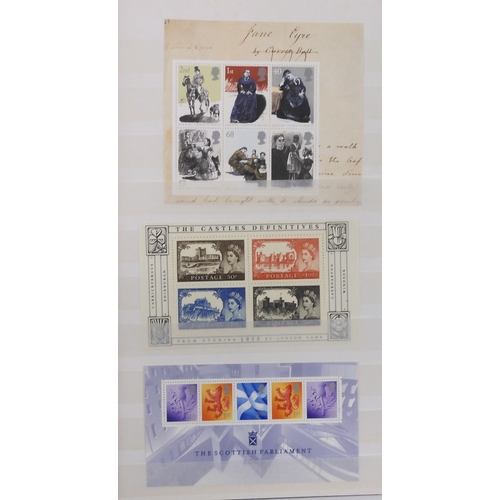 7013 - GREAT BRITAIN 1840 to 2004A stock book collection of mostly used and some new GB stamps to include 1... 