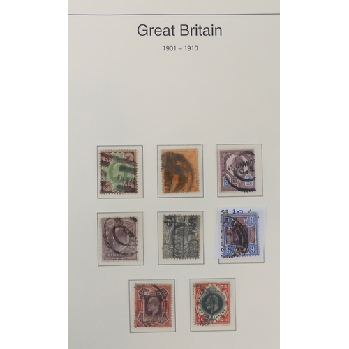 7014 - Great Britain 1841 to 1988 used and newThe Great Britain Collection, most pages complete to include ... 