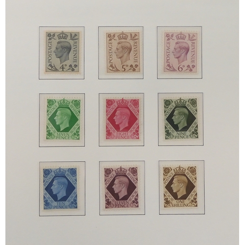 7014 - Great Britain 1841 to 1988 used and new<br />The Great Britain Collection, most pages complete to in...